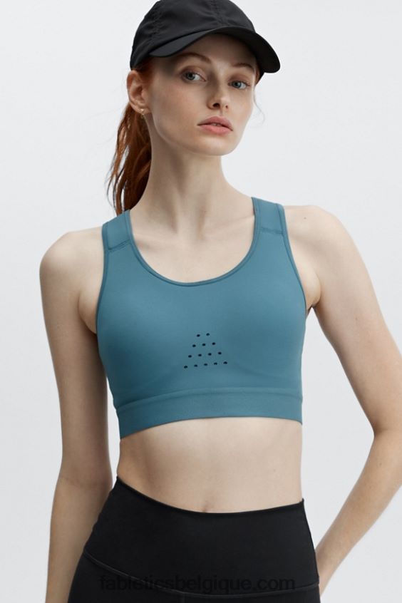 soutien-gorge de sport de course à impact élevé elsie femmes Fabletics 404P0T1419 vraie sarcelle