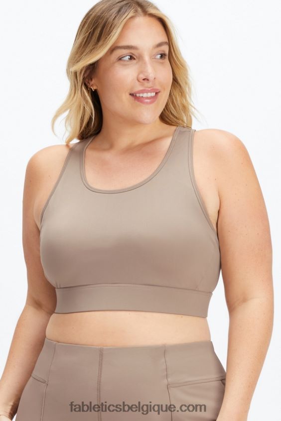 soutien-gorge de sport à impact élevé Trinity Utility femmes Fabletics 404P0T1417 fumée