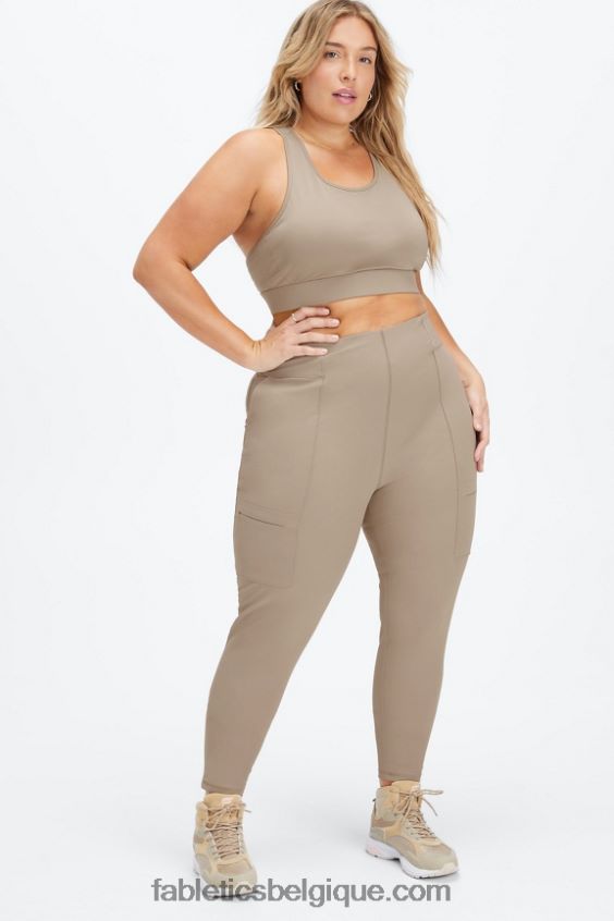 soutien-gorge de sport à impact élevé Trinity Utility femmes Fabletics 404P0T1417 fumée