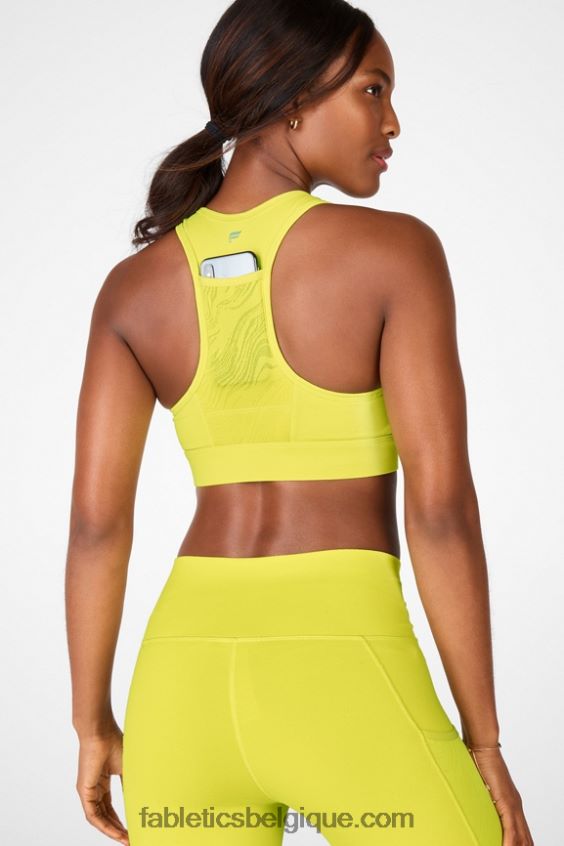 soutien-gorge de sport à impact élevé aja shine femmes Fabletics 404P0T1443 zeste