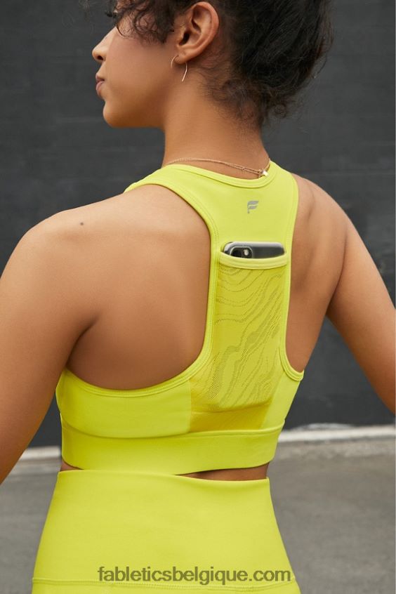 soutien-gorge de sport à impact élevé aja shine femmes Fabletics 404P0T1444 zeste