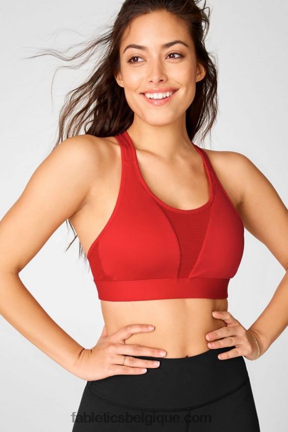 soutien-gorge de sport à impact élevé iv de zoe femmes Fabletics 404P0T1445 kaki