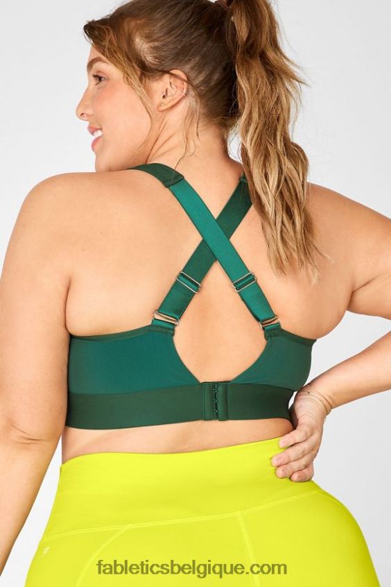 soutien-gorge de sport à impact élevé iv de zoe femmes Fabletics 404P0T1447 forêt tropicale