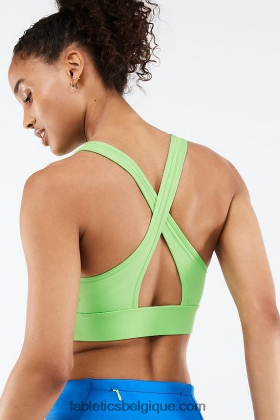 soutien-gorge de sport à impact élevé siena femmes Fabletics 404P0T1432 perruche