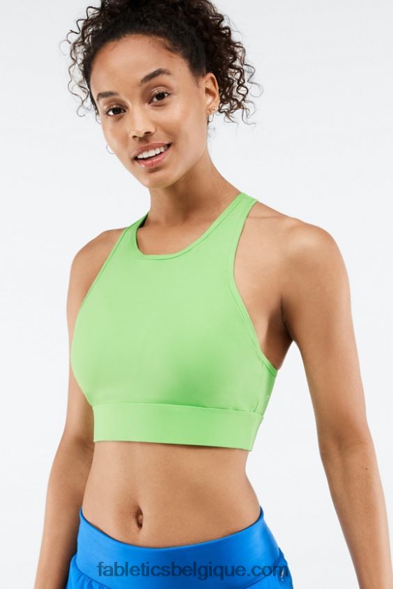 soutien-gorge de sport à impact élevé siena femmes Fabletics 404P0T1432 perruche