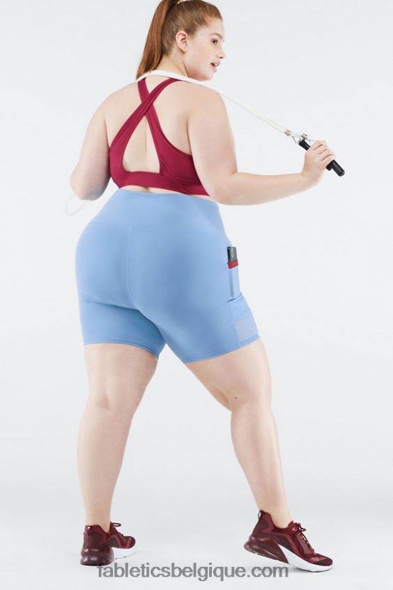soutien-gorge de sport à impact élevé siena femmes Fabletics 404P0T1434 éclat de cerise