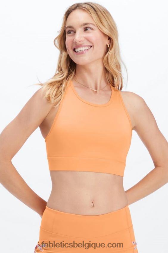 soutien-gorge de sport à impact élevé trinity 96 femmes Fabletics 404P0T1370 souci/nouvelle vague florale