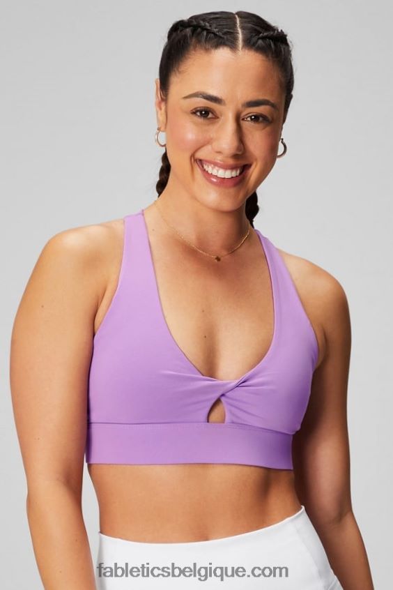 brassière de sport oasis twist 105 femmes Fabletics 404P0T1703 grotte de cristal