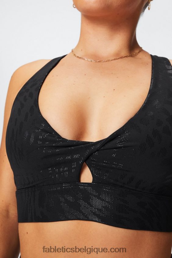 brassière de sport twist oasis 106 femmes Fabletics 404P0T1708 amateurs de foil et amis