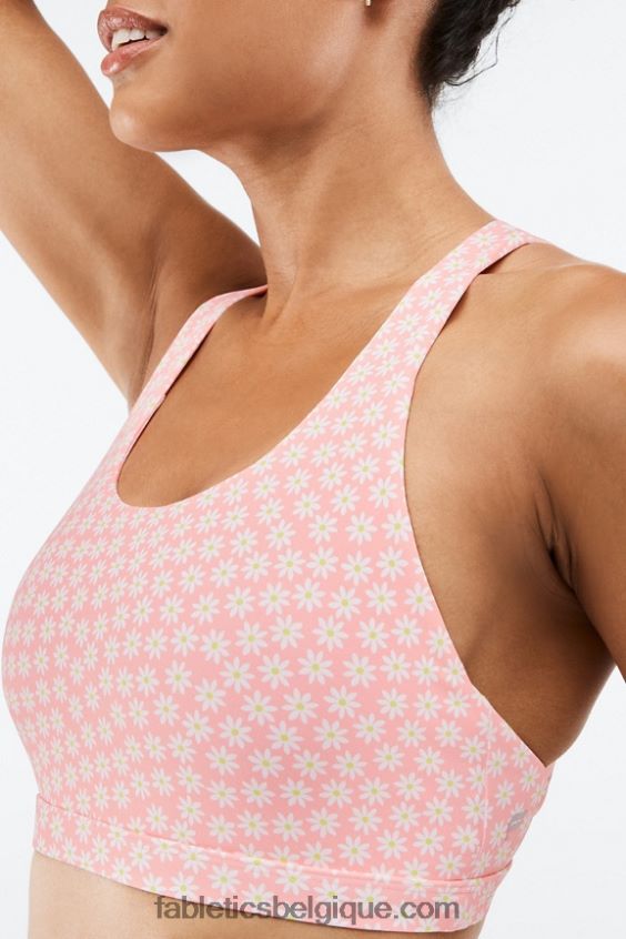 soutien-gorge de sport à impact moyen boost iii femmes Fabletics 404P0T1880 porter marguerite/multi