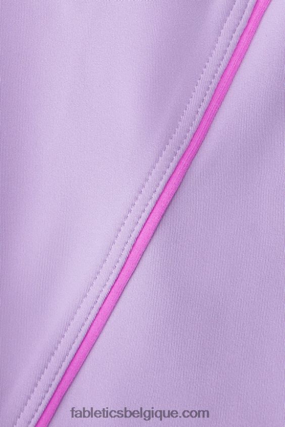 soutien-gorge de sport à impact moyen en déplacement 112 femmes Fabletics 404P0T1743 cosmo violet/évasion rose