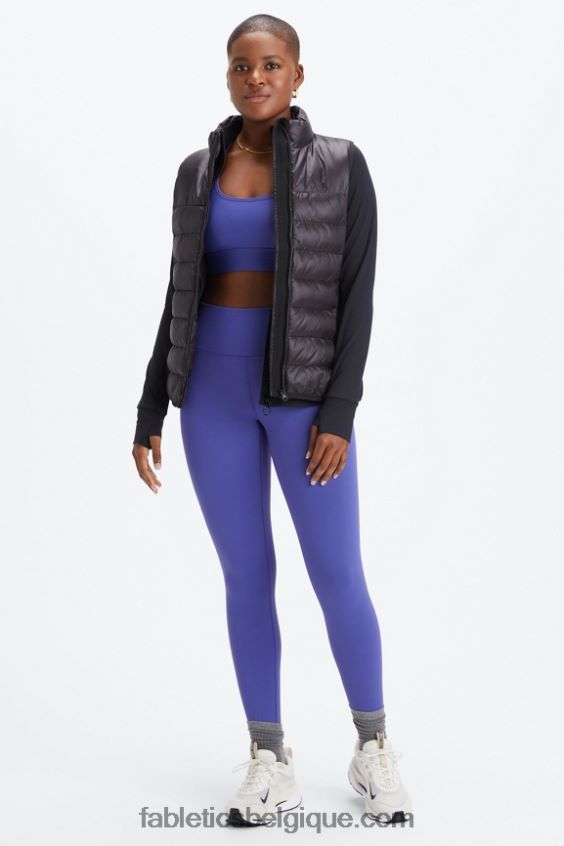 soutien-gorge de sport à impact moyen en déplacement 114 femmes Fabletics 404P0T1750 indigo