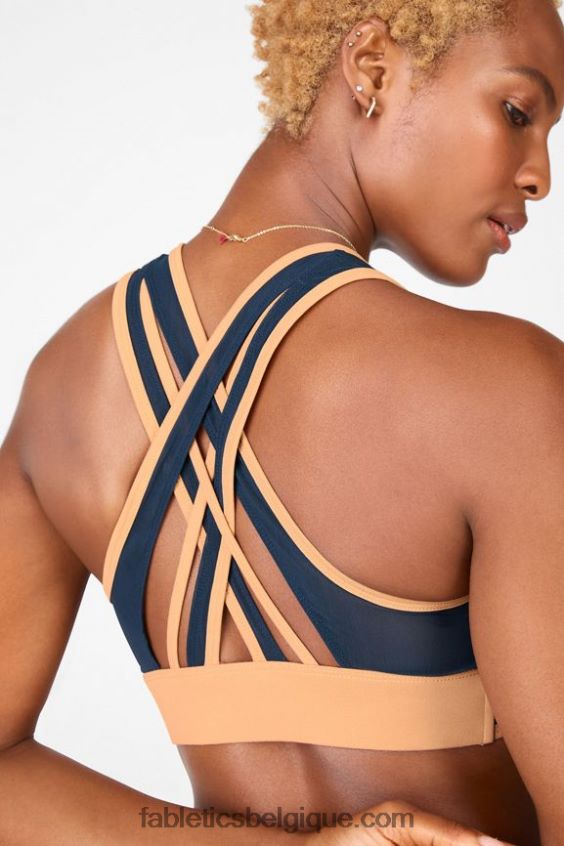soutien-gorge de sport à impact moyen faye femmes Fabletics 404P0T1913 driftscape / tonnerre