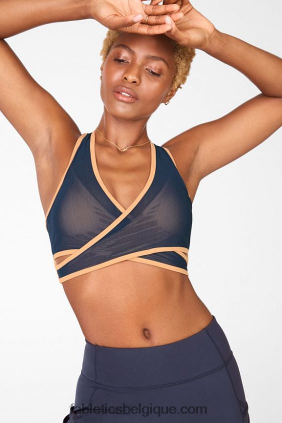 soutien-gorge de sport à impact moyen faye femmes Fabletics 404P0T1913 driftscape / tonnerre