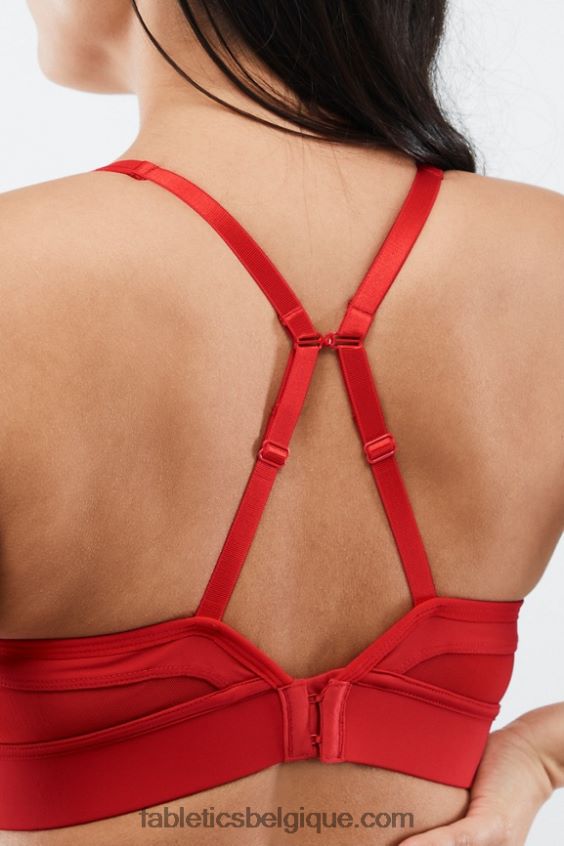 soutien-gorge de sport à impact moyen khloe femmes Fabletics 404P0T1893 pomme rouge