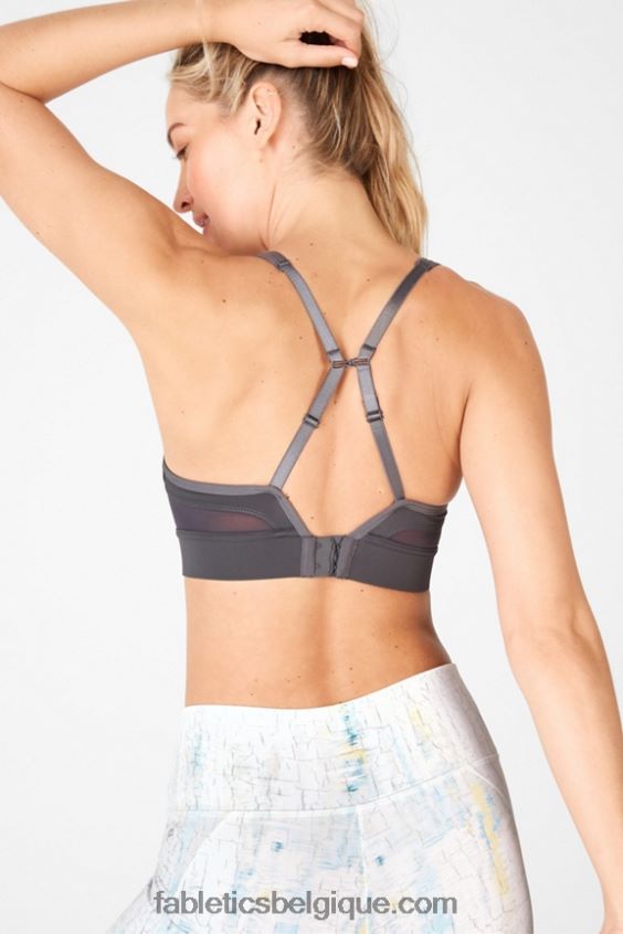 soutien-gorge de sport à impact moyen khloe femmes Fabletics 404P0T1894 fer