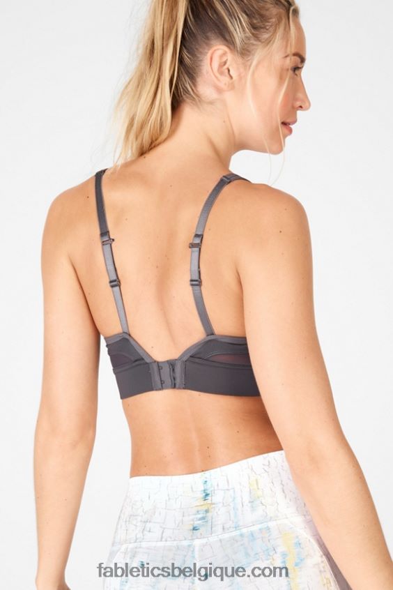 soutien-gorge de sport à impact moyen khloe femmes Fabletics 404P0T1894 fer
