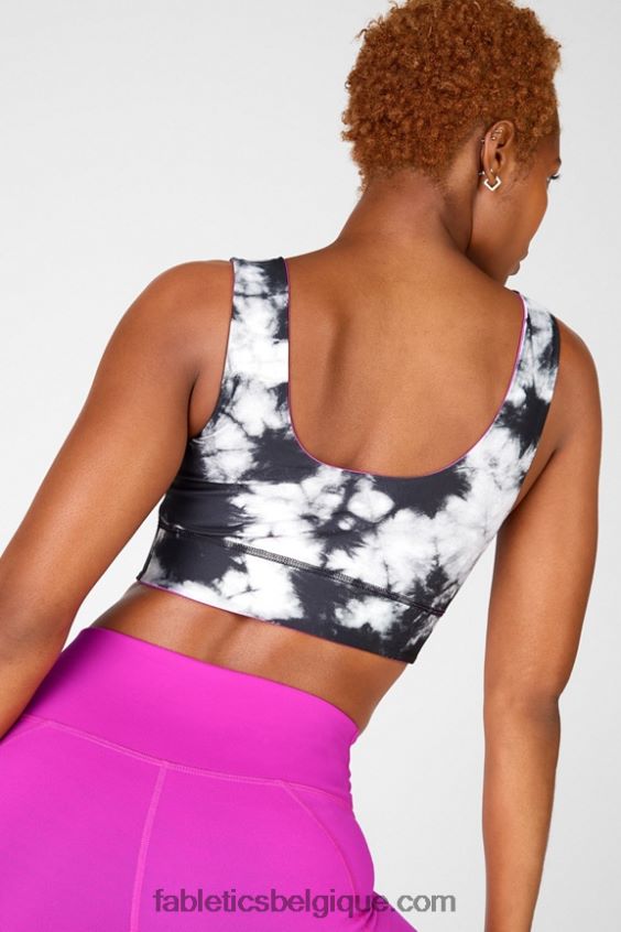soutien-gorge de sport réversible à impact moyen harlow femmes Fabletics 404P0T1878 fiesta/statique