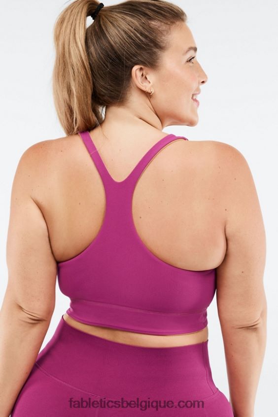 soutien-gorge de sport réversible simone sculptknit femmes Fabletics 404P0T1865 tournesol/très baie