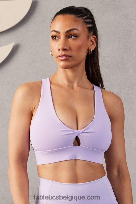 soutien-gorge de sport twist oasis 104 femmes Fabletics 404P0T1698 iris brumeux