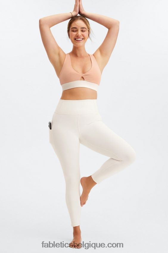 soutien-gorge de sport twist oasis 108 femmes Fabletics 404P0T1717 teinte rose/aigrette