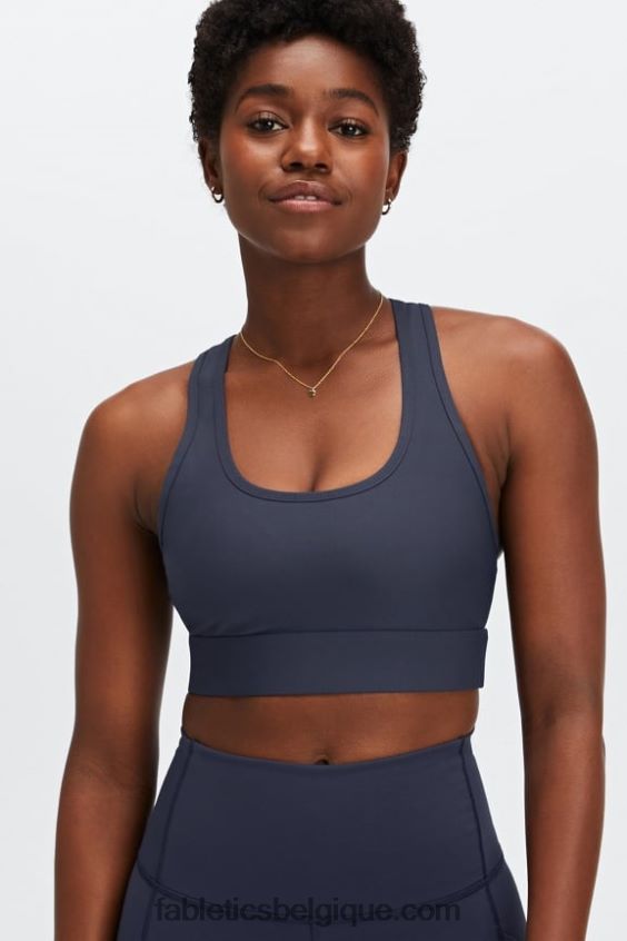soutien-gorge de sport universel de tennis à emporter femmes Fabletics 404P0T1757 marine classique