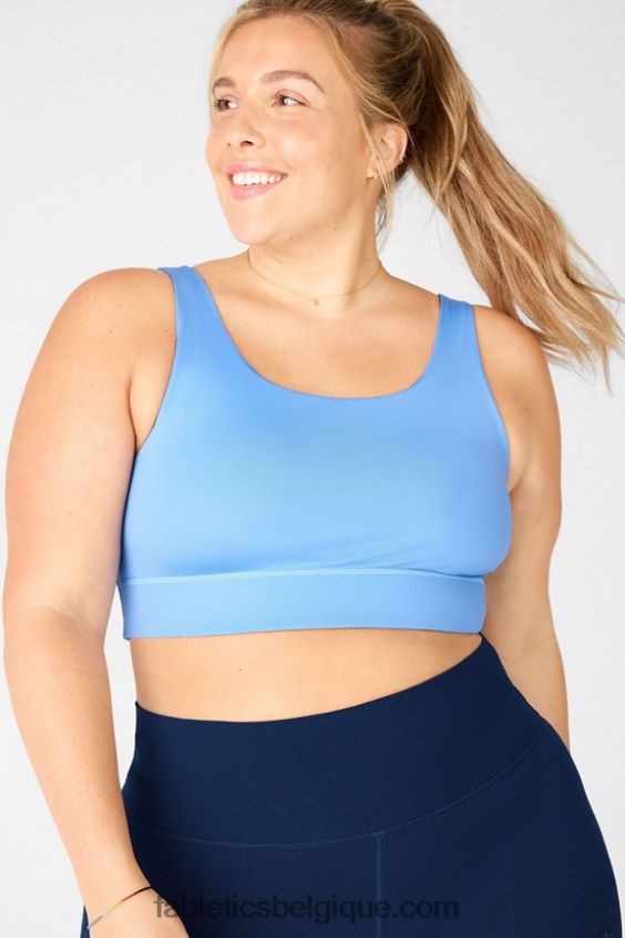 soutien-gorge double couche femmes Fabletics 404P0T1924 marine/marine