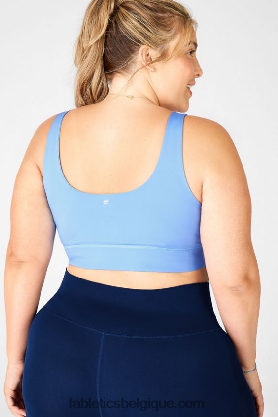 soutien-gorge double couche femmes Fabletics 404P0T1924 marine/marine
