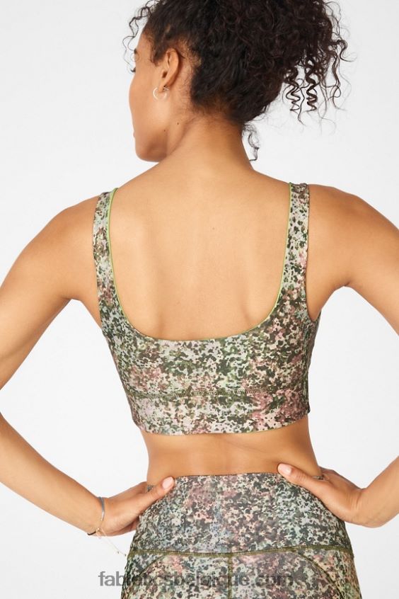 soutien-gorge réversible harlyn femmes Fabletics 404P0T1906 terre/agrumes verts