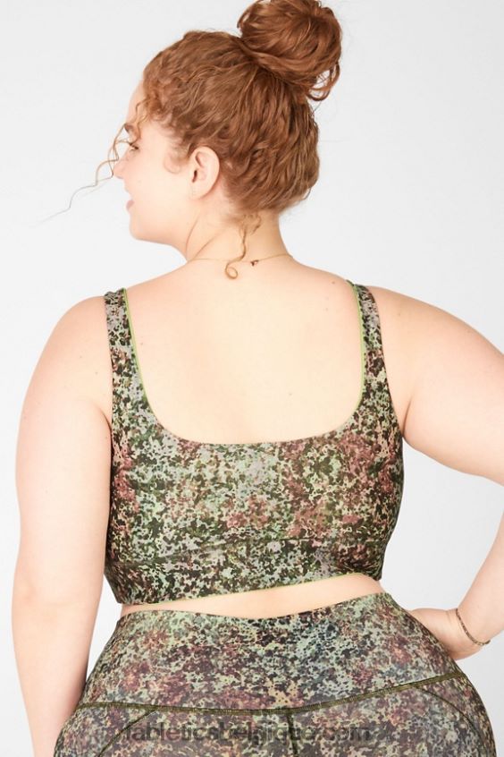 soutien-gorge réversible harlyn femmes Fabletics 404P0T1907 terre/agrumes verts
