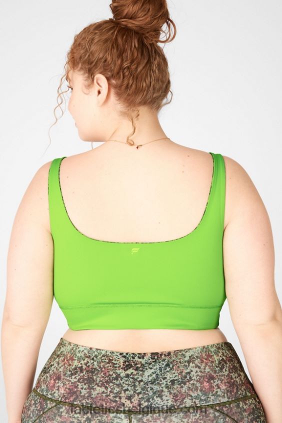 soutien-gorge réversible harlyn femmes Fabletics 404P0T1907 terre/agrumes verts
