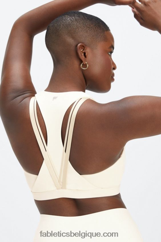 soutien-gorge sport impact moyen boost 120 femmes Fabletics 404P0T1782 aigrette/or