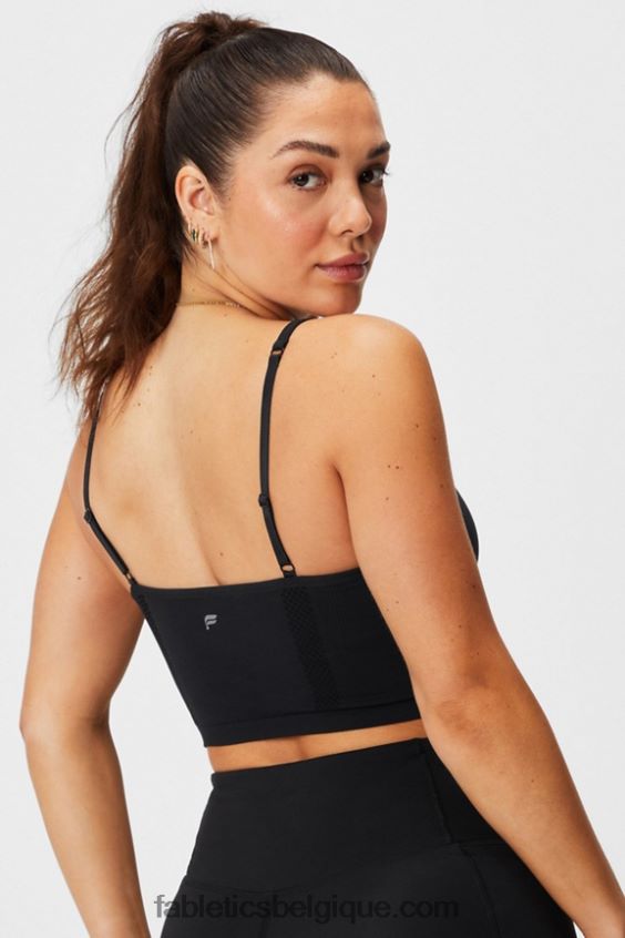 synchroniser la bralette sans couture femmes Fabletics 404P0T2817 noir
