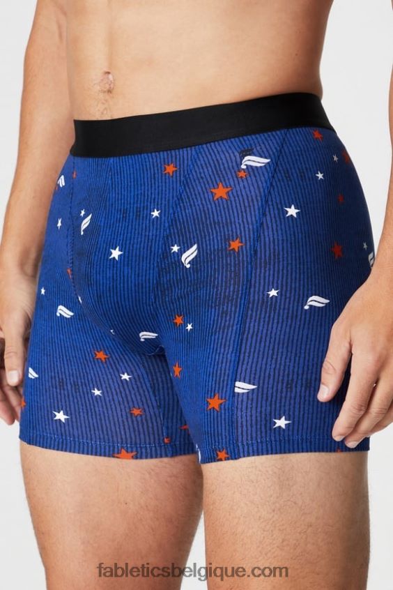 le boxer 24-7 194 Hommes Fabletics 404P0T3745 étoiles et rayures