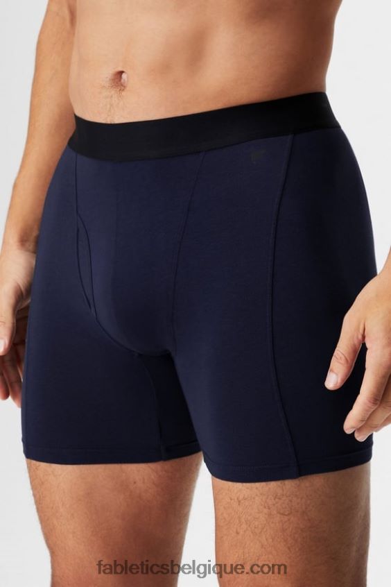 le boxer 24-7 196 Hommes Fabletics 404P0T3756 bleu marine profond