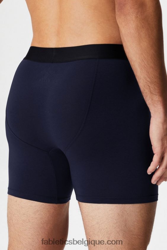le boxer 24-7 196 Hommes Fabletics 404P0T3756 bleu marine profond