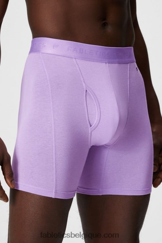 le boxer 24-7 196 Hommes Fabletics 404P0T3757 cosmos violet