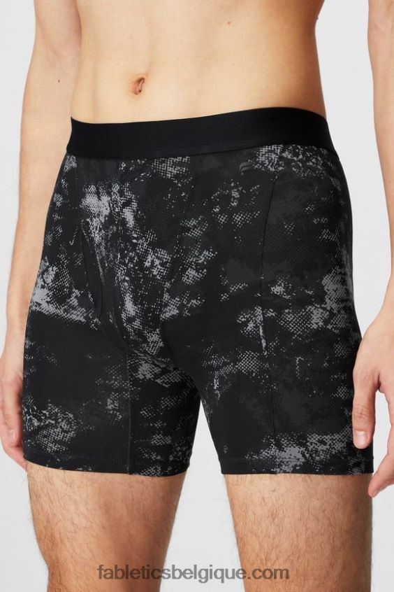 le boxer 24-7 197 Hommes Fabletics 404P0T3762 bruit ambiant noir