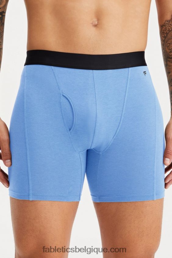 le boxer 24-7 199 Hommes Fabletics 404P0T3770 bleu hollandais