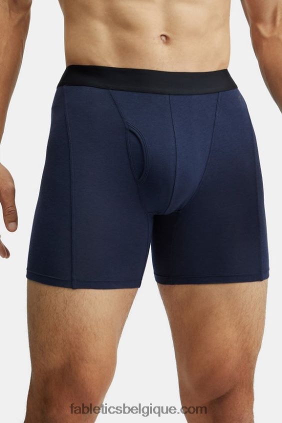 le boxer 24-7 200 Hommes Fabletics 404P0T3778 marine classique