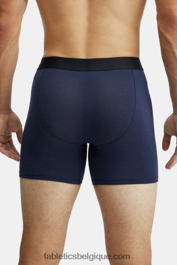 le boxer 24-7 200 Hommes Fabletics 404P0T3778 marine classique