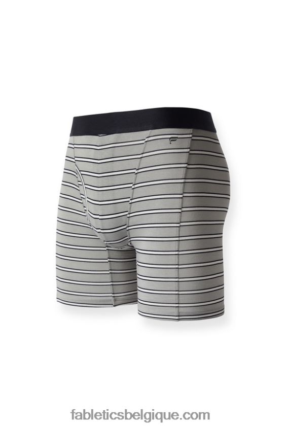 le boxer 24-7 201 Hommes Fabletics 404P0T3784 bande d\'ombre gris ombre