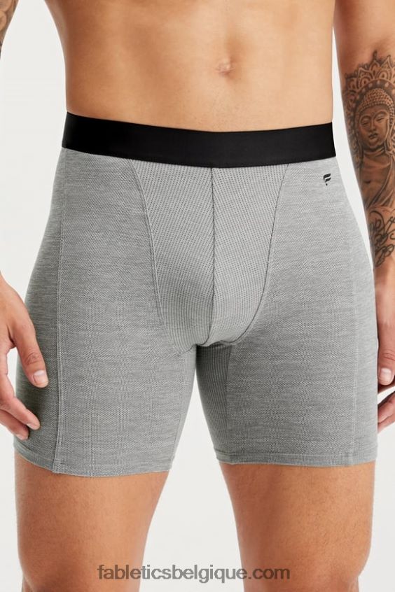 le boxer blueprint Hommes Fabletics 404P0T3741 gris chiné