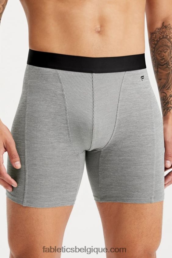 le boxer blueprint Hommes Fabletics 404P0T3742 gris chiné