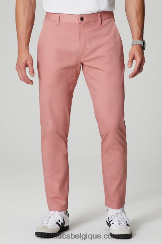 le chino high side (coupe slim) Hommes Fabletics 404P0T3055 ardoise rose