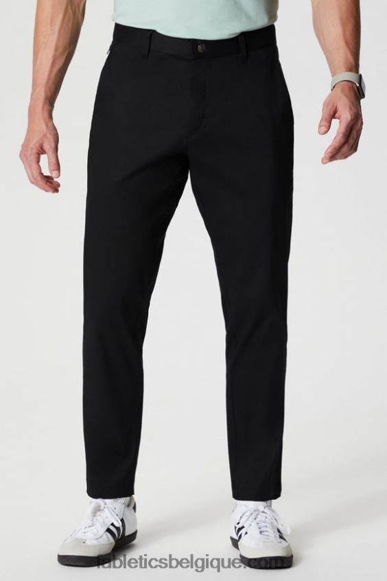 le chino high side (coupe slim) Hommes Fabletics 404P0T3059 noir