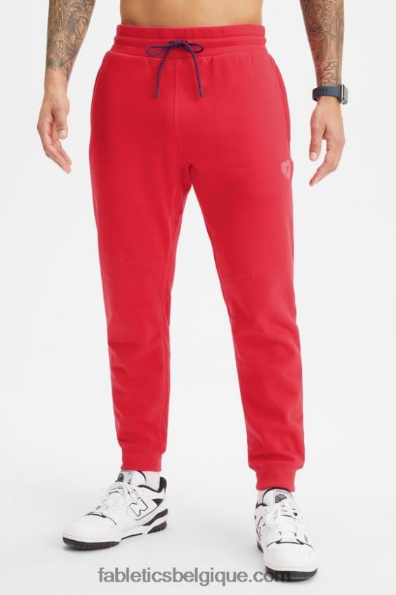 le jogger incontournable Hommes Fabletics 404P0T3092 coeur de bonbon cerise classique