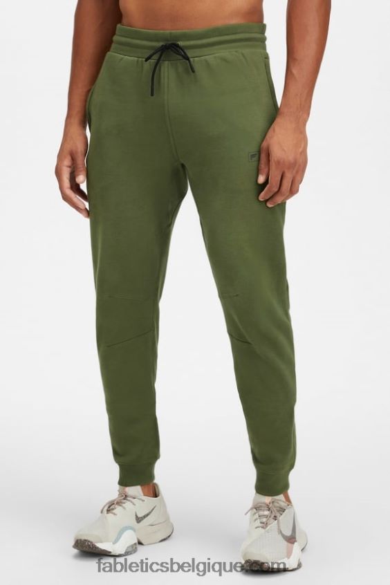 le jogger incontournable Hommes Fabletics 404P0T3098 mousse noire