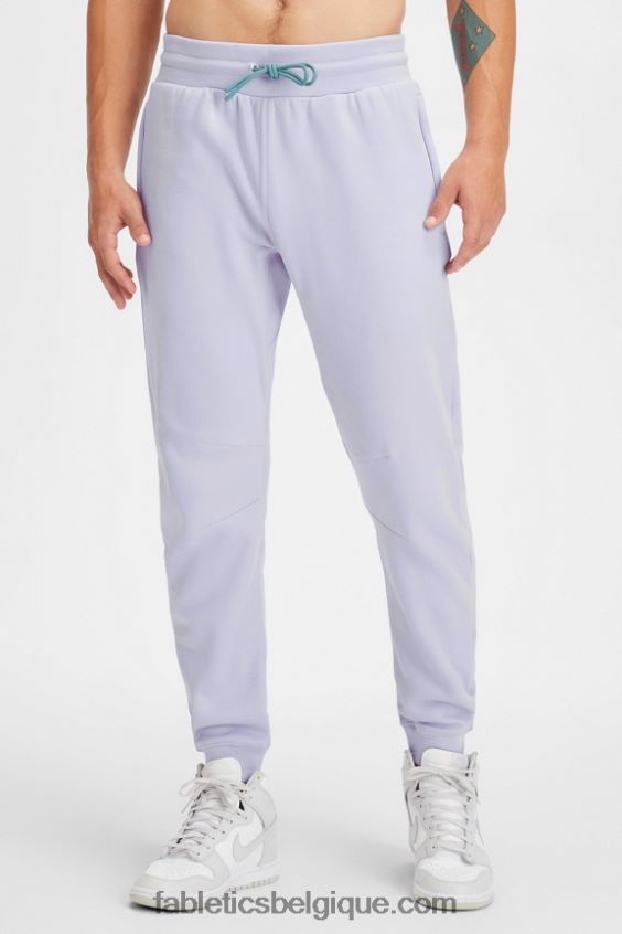 le jogger incontournable Hommes Fabletics 404P0T3101 brume lilas