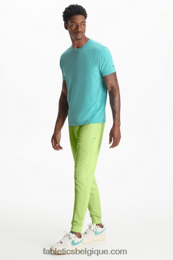 le jogger léger incontournable Hommes Fabletics 404P0T3086 chaux fanée